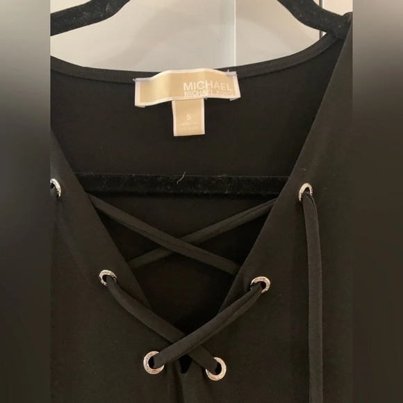 Michael Kors Black Dress with Laces - Picture 2 of 5